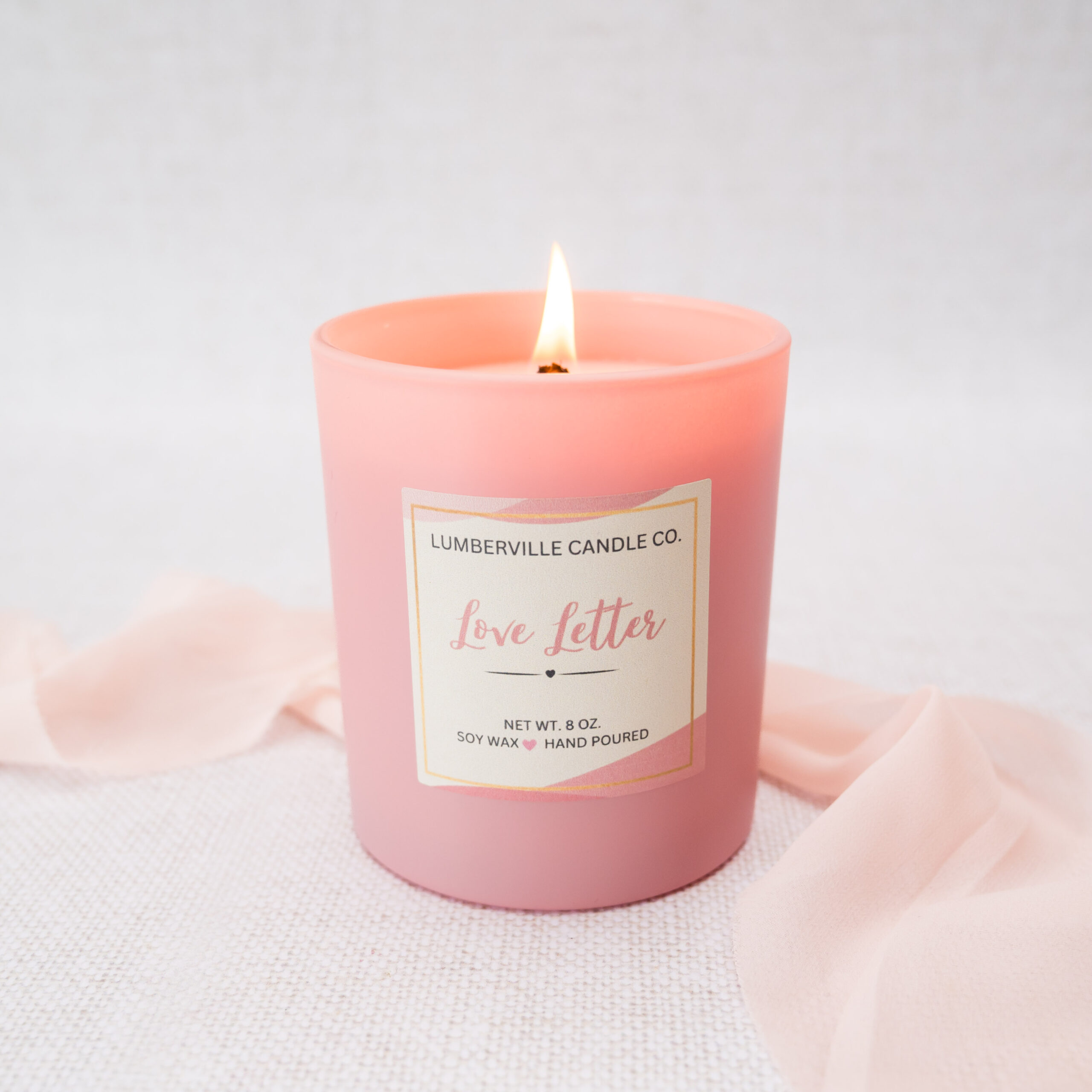 Love Letter Valentine's Day Soy Candle