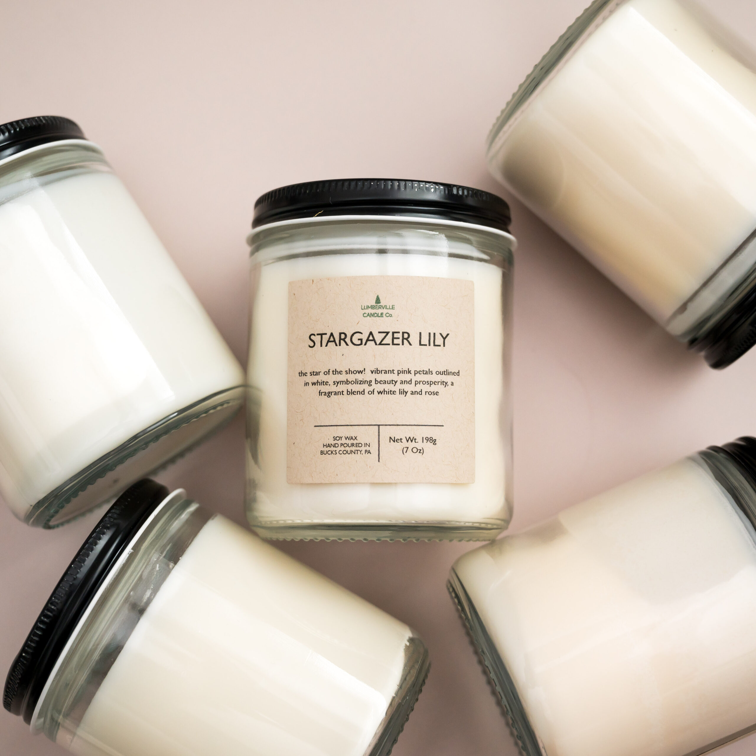 Stargazer Lily Soy Candle