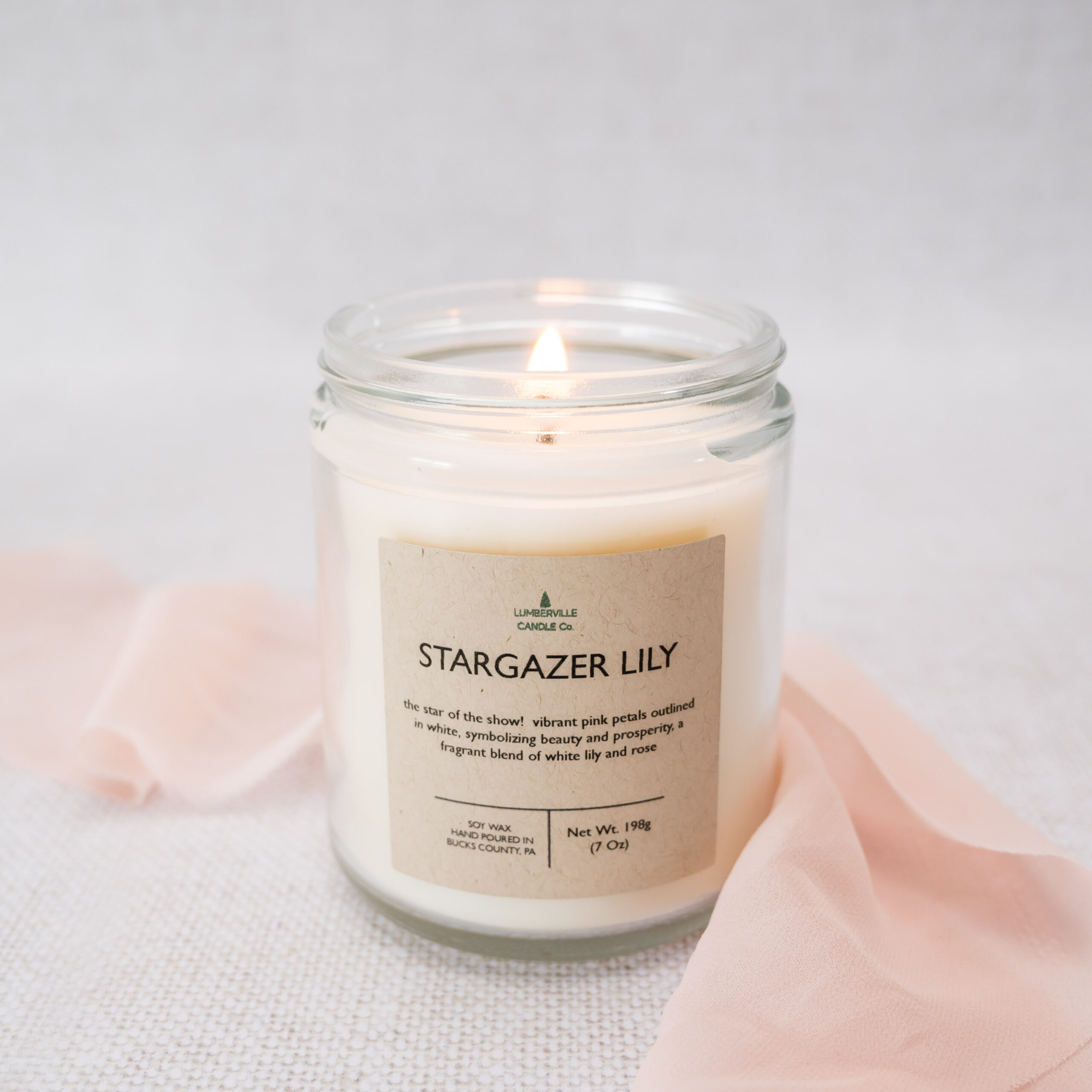 Stargazer Lily Soy Candle