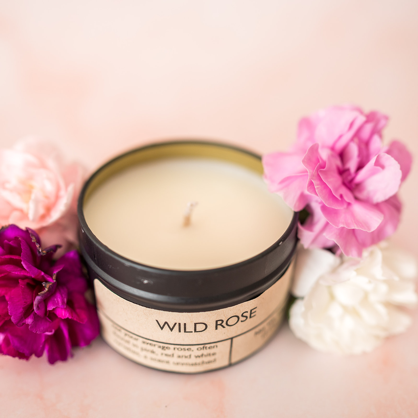 Wild Rose Soy Candle-Soy Candle Gift | Spring Candle | Scented Candle | Hand Poured Candle | Natural Candle | Candle Gift | Valentine's Day Candle | Spring Candle